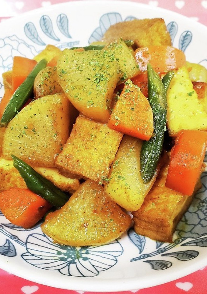厚揚げと大根のまろやかカレー煮♪-レシピのメイン写真