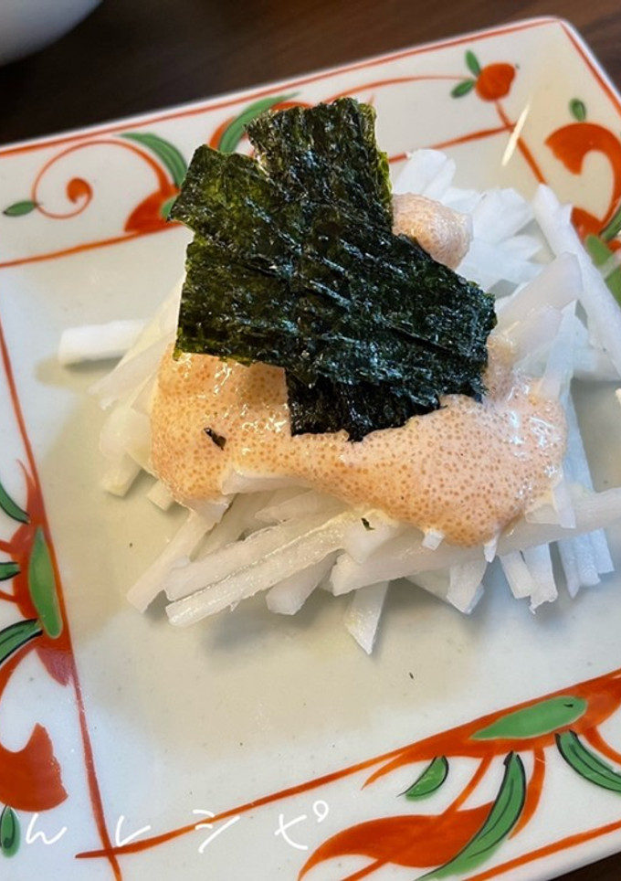 大根サラダの明太マヨソース-レシピのメイン写真