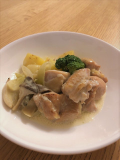 濃厚な味わい♪ 鶏肉のクリーム煮-レシピのメイン写真