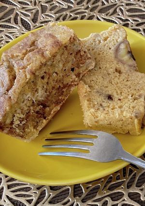 玄米粉で作るきな粉バナナパウンドケーキ-レシピのメイン写真