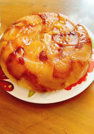 バター好きの炊飯器で作るリンゴのケーキ♡-レシピのメイン写真