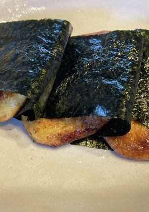 横輪いもの磯部焼き　伊勢うどんのタレ味-レシピのメイン写真