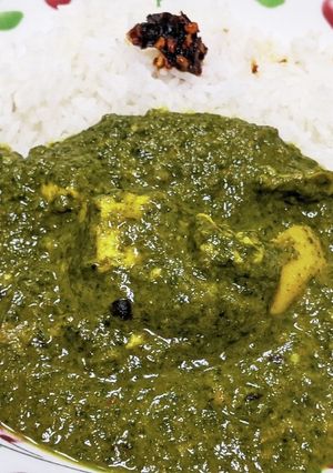 サグパニールカレー-レシピのメイン写真