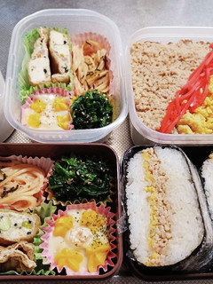 高校生息子&旦那弁当(11/26)-レシピのメイン写真