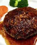 肉汁溢れる！おろし玉ねぎの和風ハンバーグ