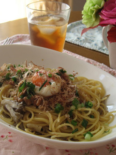 10分で!簡単うまうま☆納豆パスタ-レシピのメイン写真