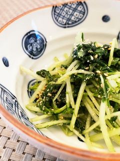 超簡単時短♡水菜の浅漬け-レシピのメイン写真