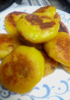 北海道☆かぼちゃだんごのバター焼き☆-レシピのメイン写真