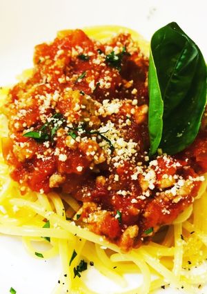 ミートソース スパゲッティ-レシピのメイン写真