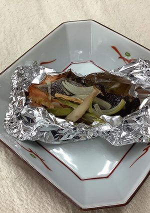 鮭の包み焼き(みそだれ）-レシピのメイン写真