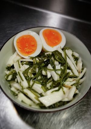山芋と昆布の山葵マヨ❨(@≧↺≦@)❩ノ-レシピのメイン写真