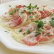 〖 ベーコンと大根のチーズレモン蒸し 〗