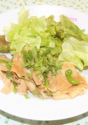 豚肉のはちみつ生姜醤油焼き-レシピのメイン写真