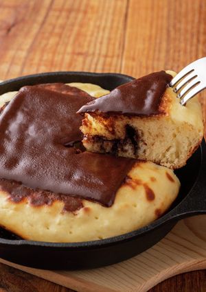 スキレットホットケーキ-レシピのメイン写真