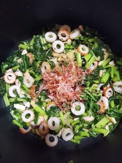 大根の葉とちくわの炒め煮-レシピのメイン写真