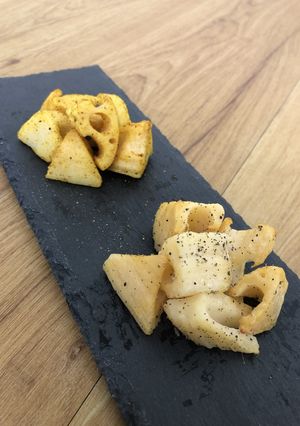トースターにおまかせ♪焼きれんこん-レシピのメイン写真