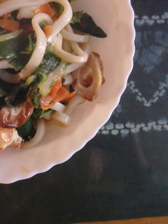 鍋の残り野菜で、和風焼うどん-レシピのメイン写真