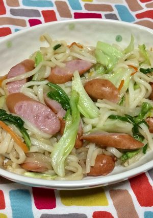 超簡単☆激うまトリプルだしの超焼うどん-レシピのメイン写真
