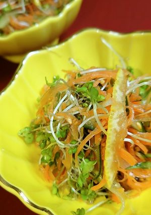 ♡柚子入り　ポン酢の和え物♡-レシピのメイン写真