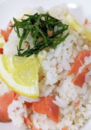 焼鮭の混ぜ寿司-レシピのメイン写真
