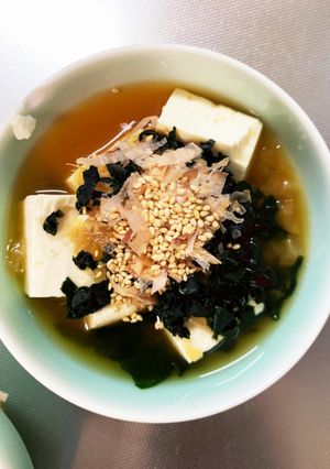 風邪撃退擦り下ろさないみぞれ生姜湯豆腐-レシピのメイン写真