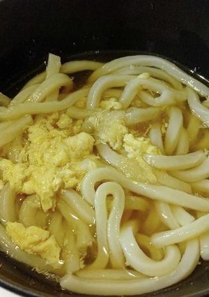 お腹に優しい…みぞれかき玉うどん-レシピのメイン写真