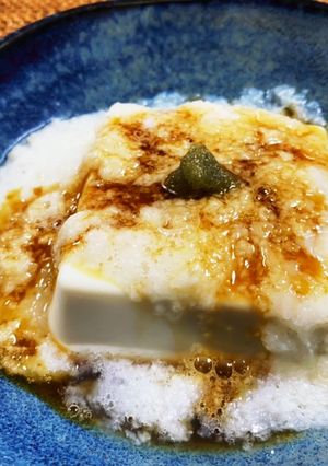 とろろかけ豆腐のレンジ蒸し-レシピのメイン写真