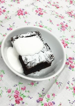米粉と豆腐のブラウニー（アレルギー対応）-レシピのメイン写真
