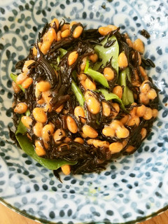 簡単!野菜ひじき納豆-レシピのメイン写真