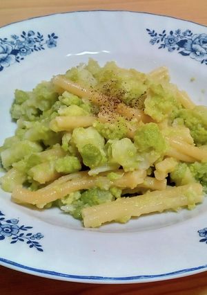 くたくたロマネスコのパスタ-レシピのメイン写真