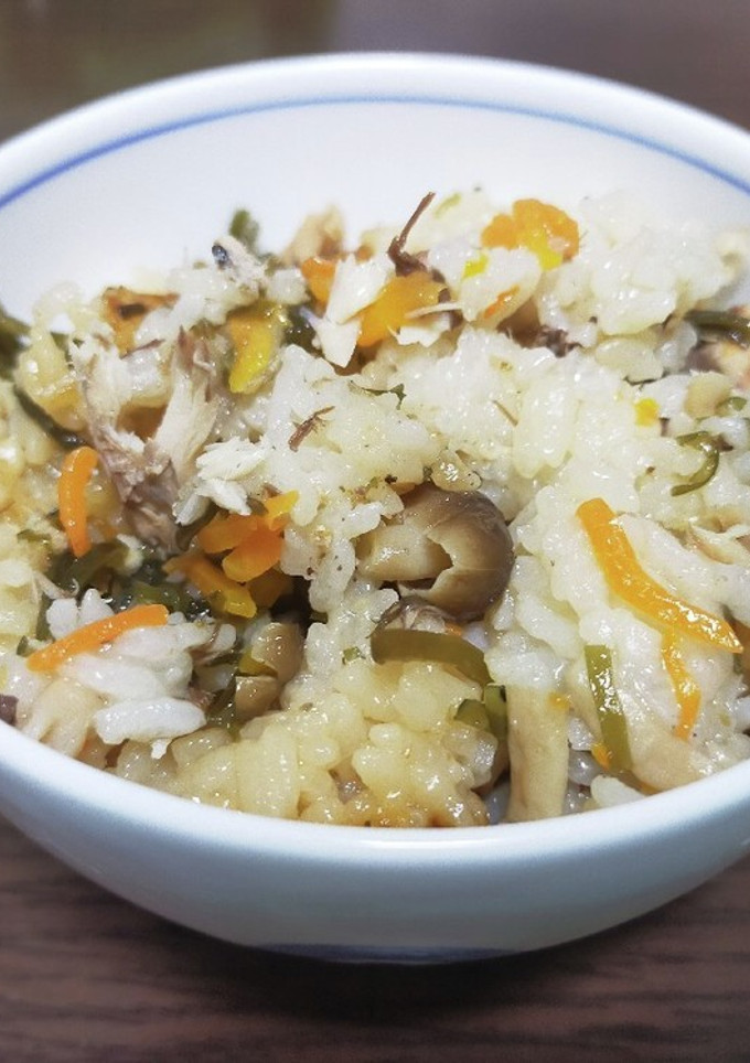 簡単！鯖缶！DNA炊き込みご飯-レシピのメイン写真
