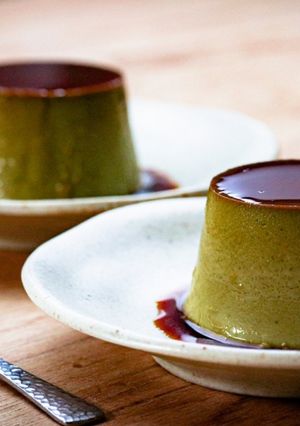 【超濃厚】固め抹茶プリンの作り方-レシピのメイン写真