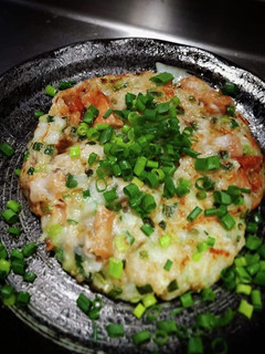 牛すじ葱のフワフワ山芋焼き@≧↺≦@)❩-レシピのメイン写真