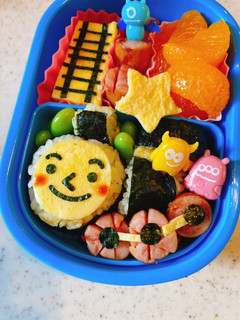 男の子のSL列車弁当 キャラ弁-レシピのメイン写真