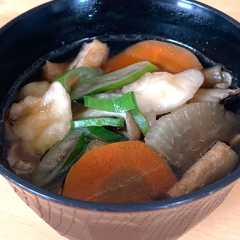 A picture of すいとん汁.