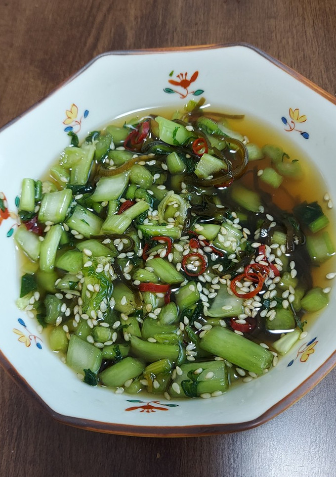 簡単！大根の茎で浅漬-レシピのメイン写真