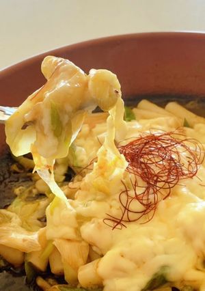 悪魔的旨さ★焼肉のタレでチーズトッポギ-レシピのメイン写真