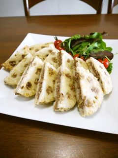 サックサク☆れんこんの挟み揚げ♪-レシピのメイン写真
