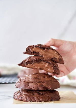ヌテラ入りチョコレートクッキー-レシピのメイン写真