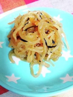 切干大根のバター炒め煮-レシピのメイン写真