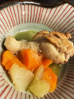 鳥手羽と青パパイヤの煮物-レシピのメイン写真