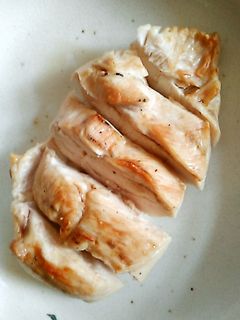 鶏むね肉の塩焼き・醬油まぶして超美味に!-レシピのメイン写真