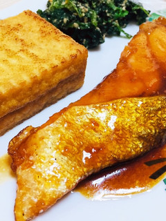 鮭の甘辛焼き♪-レシピのメイン写真
