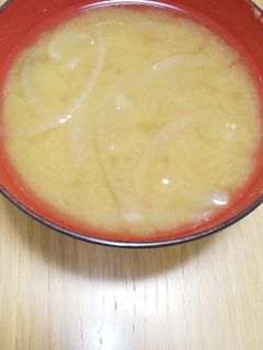 玉ネギのみそ汁-レシピのメイン写真
