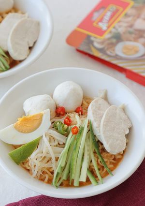 マレーシアで人気の麺料理「カレーラクサ」-レシピのメイン写真