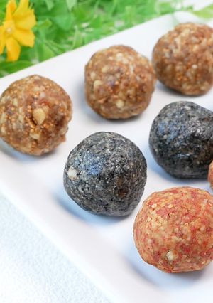 【罪悪感ゼロお菓子】くるみのブリスボール-レシピのメイン写真