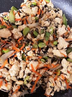 ひじきの炒り豆腐-レシピのメイン写真