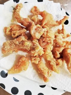 【カリカリおつまみ】☆★鶏皮の唐揚げ★☆-レシピのメイン写真