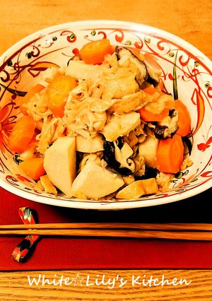 京芋の煮物♥️京風に薄味で上品に冬の贅沢-レシピのメイン写真