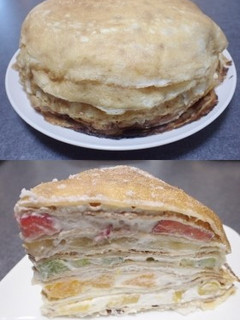フルーツサンド ミルクレープ-レシピのメイン写真